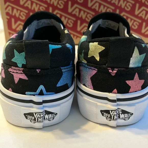 Vans Black and Blue Sneakers - Picture 3 of 5
